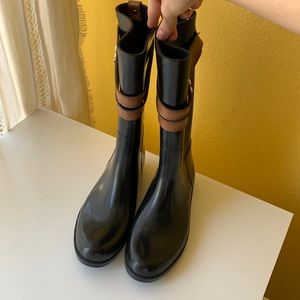 Coach rain boots